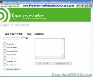 Typo Generator - Misspelled Domains screenshot